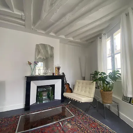 Aux Terrasses De La Lune Parijs Kamer foto